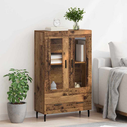 Highboard Altholz 69,5 x 31 x 115 cm Holzwerkstoff
