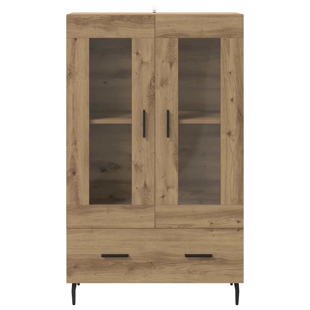 Highboard Artisan-Eiche 69,5 x 31 x 115 cm Holzwerkstoff