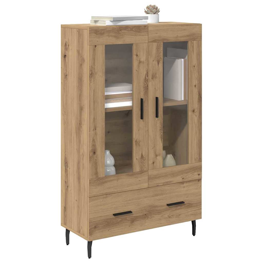 Highboard Artisan-Eiche 69,5 x 31 x 115 cm Holzwerkstoff