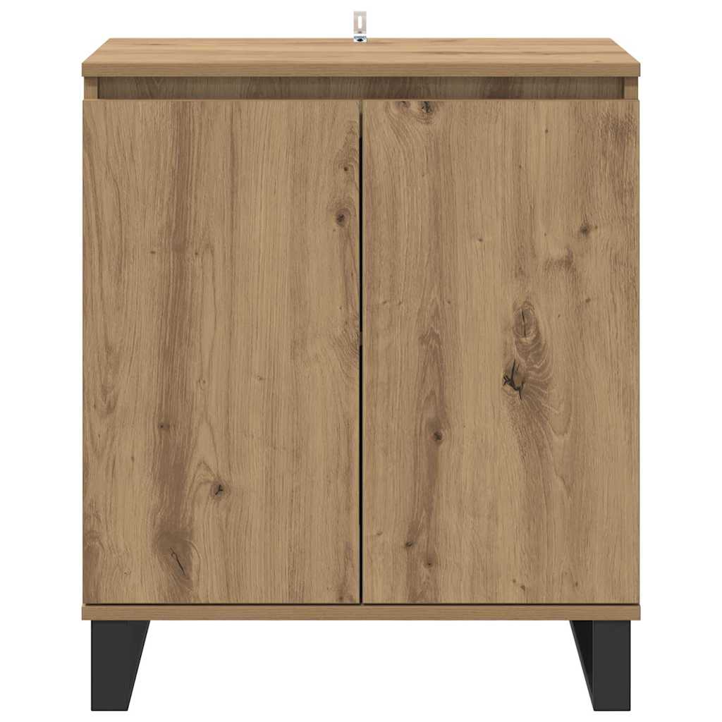 Sideboard Artisan-Eiche 60 x 35 x 70 cm Holzwerkstoff