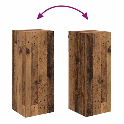 Wandschrank Altholz 34,5 x 34 x 90 cm Holzwerkstoff