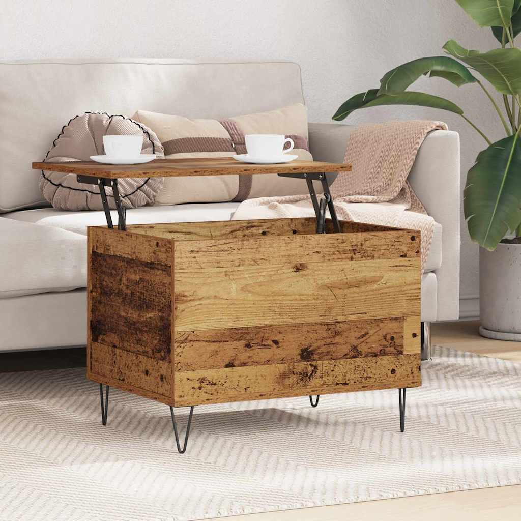 Couchtisch Altholz 60 x 44,5 x 45 cm Holzwerkstoff