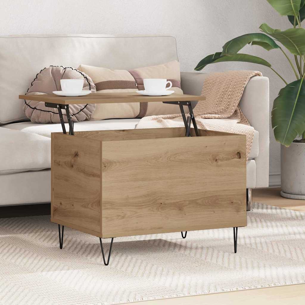 Couchtisch Artisan-Eiche 60 x 44,5 x 45 cm Holzwerkstoff