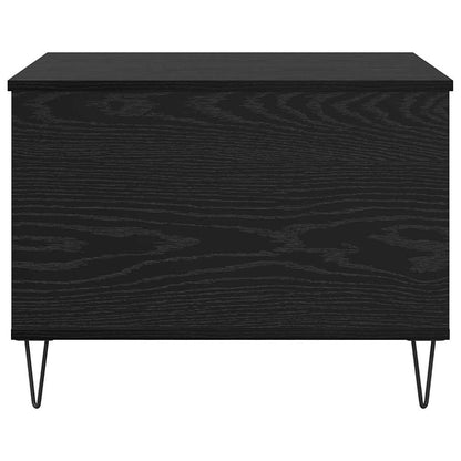 Couchtisch Schwarz Eichen-Optik 60 x 44,5 x 45 cm Holzwerkstoff