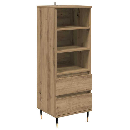 Highboard Artisan-Eiche 40 x 36 x 110 cm Holzwerkstoff