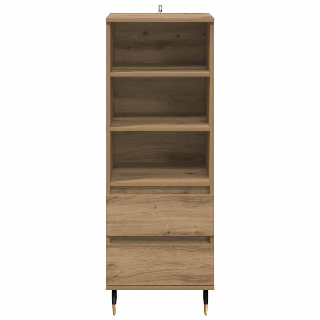 Highboard Artisan-Eiche 40 x 36 x 110 cm Holzwerkstoff