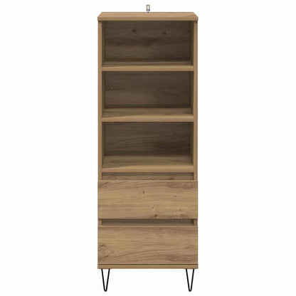 Highboard Artisan-Eiche 40 x 36 x 110 cm Holzwerkstoff