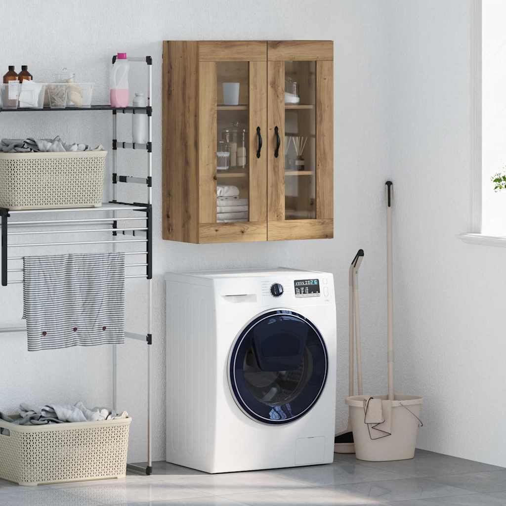 Wandschrank Artisan-Eiche 69,5 x 34 x 90 cm