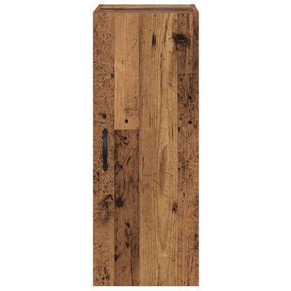 Wandschrank Altholz 34,5 x 34 x 90 cm Holzwerkstoff