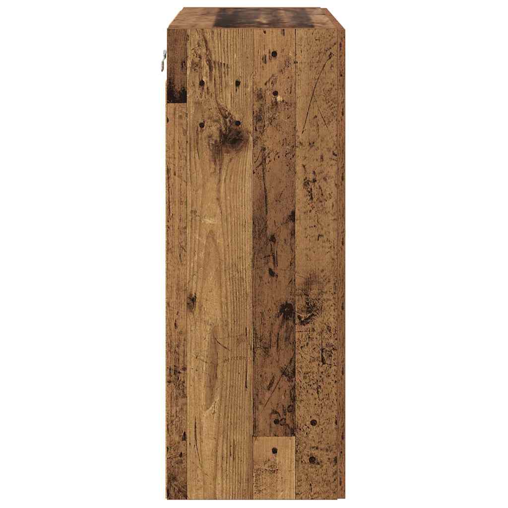 Wandschrank Altholz 69,5 x 34 x 90 cm Holzwerkstoff