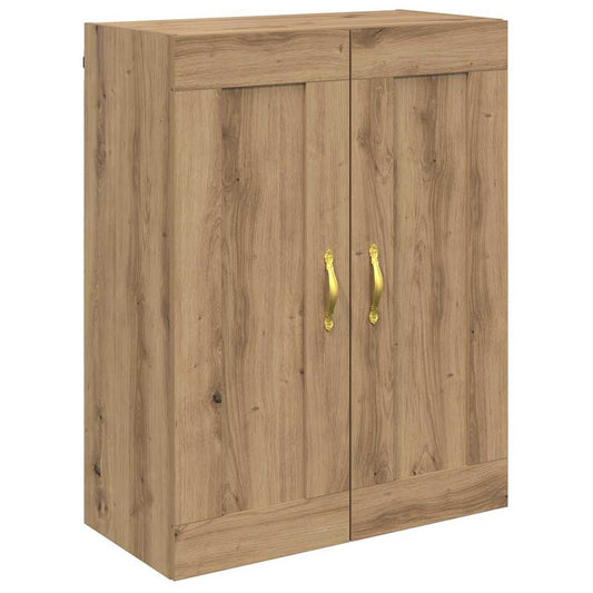 Wandschrank Artisan-Eiche 69,5 x 34 x 90 cm Holzwerkstoff
