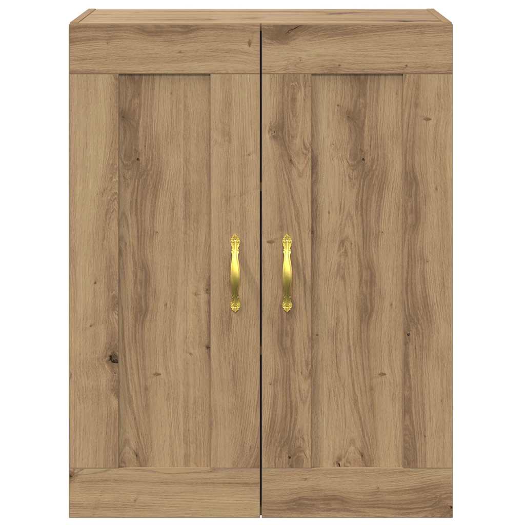 Wandschrank Artisan-Eiche 69,5 x 34 x 90 cm Holzwerkstoff