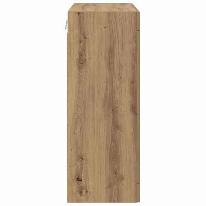 Wandschrank Artisan-Eiche 69,5 x 34 x 90 cm Holzwerkstoff