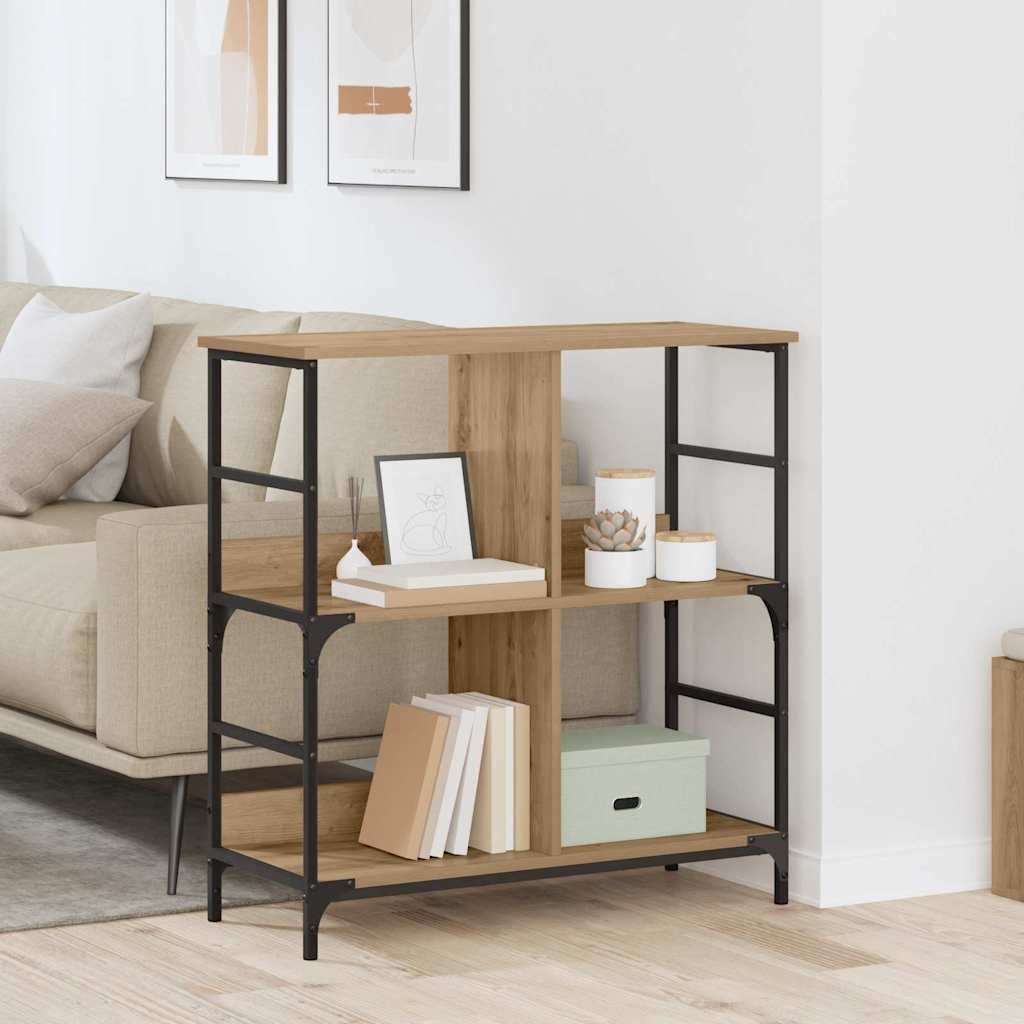 Regal Artisan-Eiche 78,5 x 33 x 82 cm Holzwerkstoff