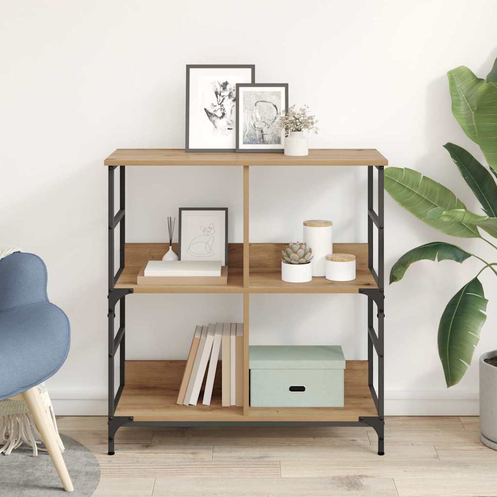 Regal Artisan-Eiche 78,5 x 33 x 82 cm Holzwerkstoff