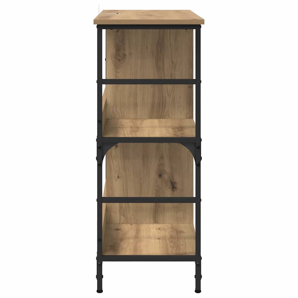 Regal Artisan-Eiche 78,5 x 33 x 82 cm Holzwerkstoff