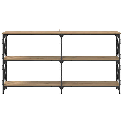 Konsolentisch Artisan-Eiche 156 x 28 x 80,5 cm Holzwerkstoff