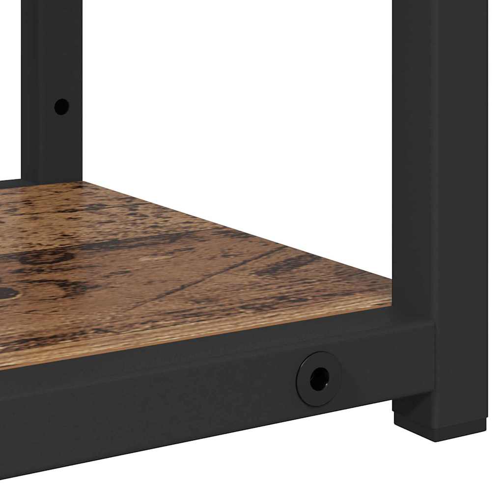 Wandregal mit Regal Altholz 80 x 21 x 78,5 cm Holzwerkstoff