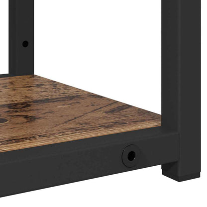 Wandregal mit Regal Altholz 80 x 21 x 78,5 cm Holzwerkstoff