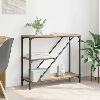 Konsolentisch Artisan-Eiche 88,5 x 30 x 75 cm Holzwerkstoff