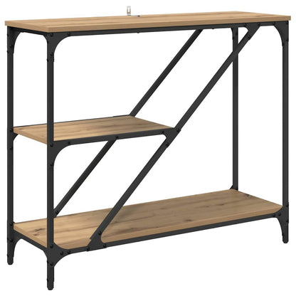 Konsolentisch Artisan-Eiche 88,5 x 30 x 75 cm Holzwerkstoff