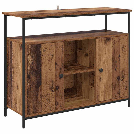 Sideboard Altholz 100 x 35 x 80 cm Holzwerkstoff