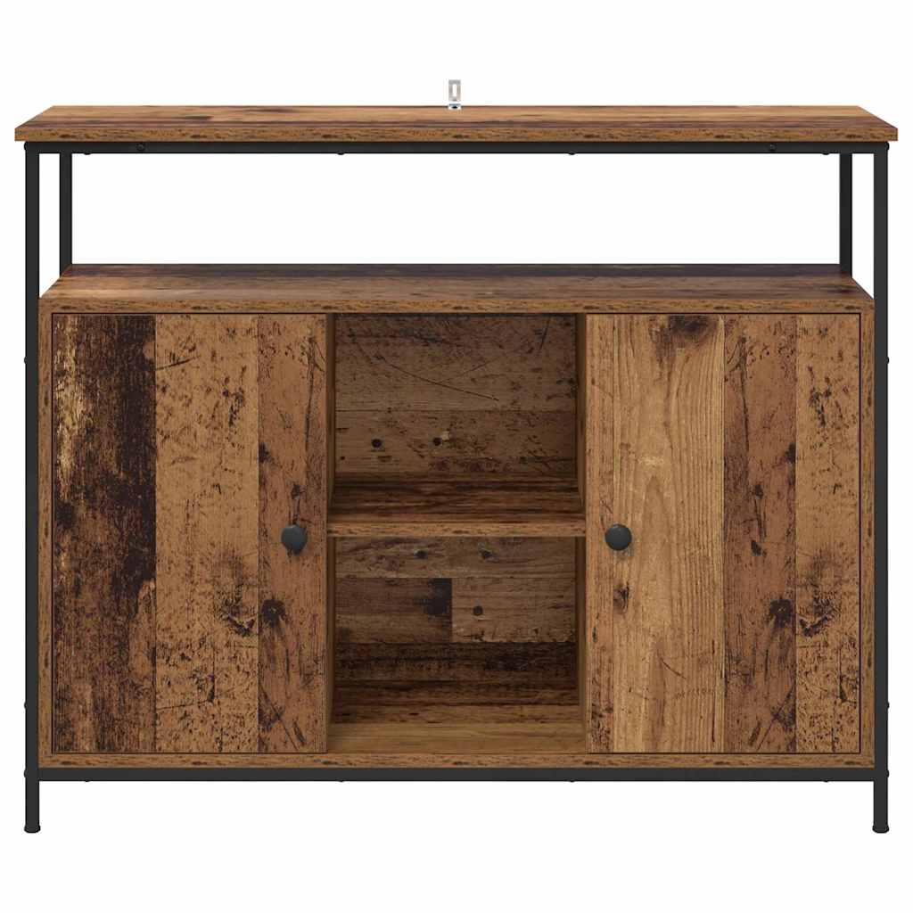 Sideboard Altholz 100 x 35 x 80 cm Holzwerkstoff