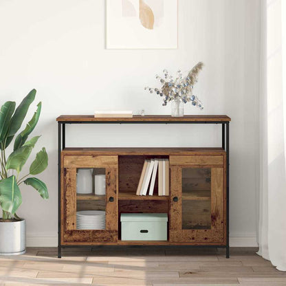Sideboard Altholz 100 x 35 x 80 cm Holzwerkstoff