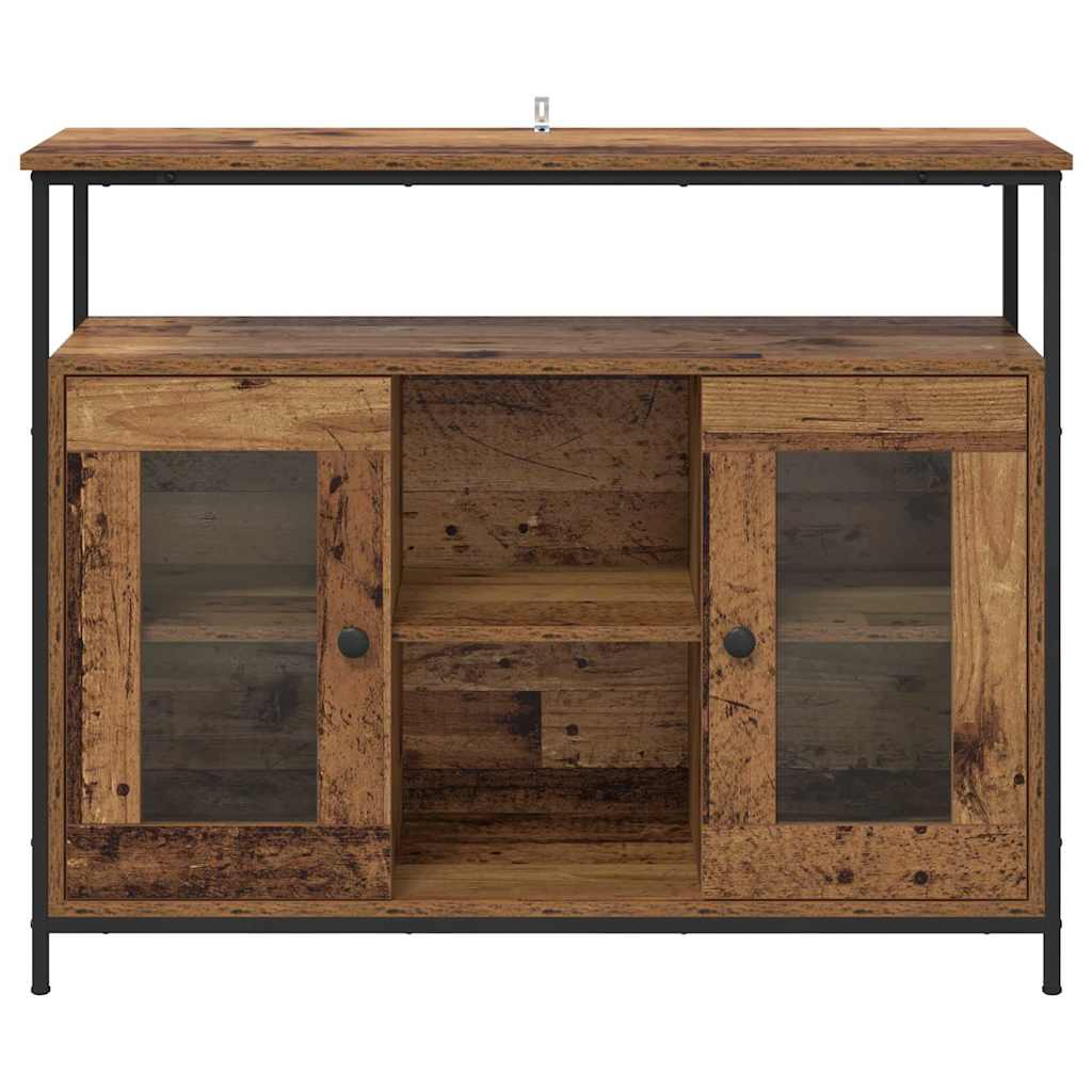 Sideboard Altholz 100 x 35 x 80 cm Holzwerkstoff