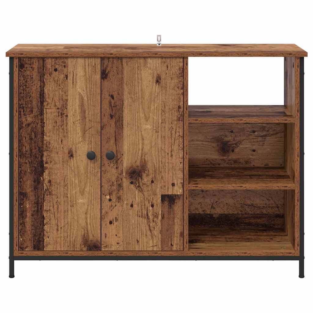 Sideboard Altholz 100 x 33 x 75 cm Holzwerkstoff