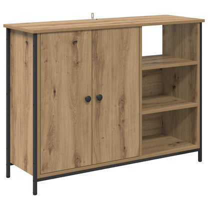 Sideboard Artisan-Eiche 100 x 33 x 75 cm Holzwerkstoff