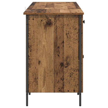 Computertisch Altholz 131 x 48 x 75 cm Holzwerkstoff