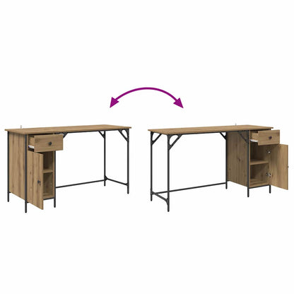 Computertisch Artisan-Eiche 131 x 48 x 75 cm Holzwerkstoff