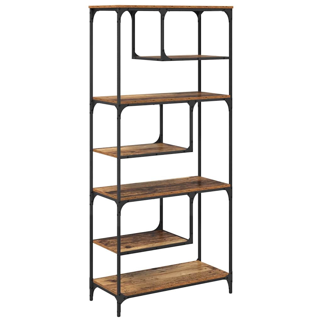 Bücherregal Altholz 81 x 36 x 176 cm Holzwerkstoff
