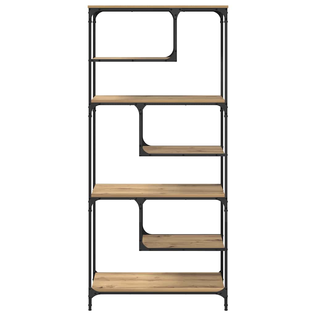 Bücherregal Artisan-Eiche 81 x 36 x 176 cm Holzwerkstoff