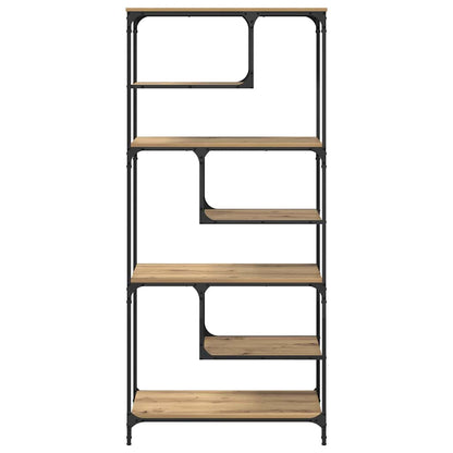 Bücherregal Artisan-Eiche 81 x 36 x 176 cm Holzwerkstoff