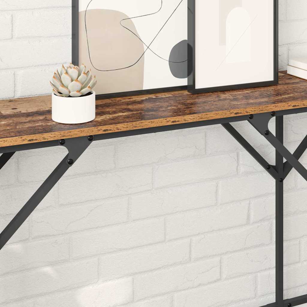 Konsolentisch Altholz 180 x 29 x 75 cm Holzwerkstoff
