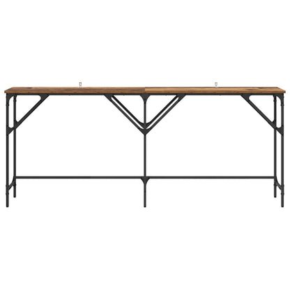 Konsolentisch Altholz 180 x 29 x 75 cm Holzwerkstoff