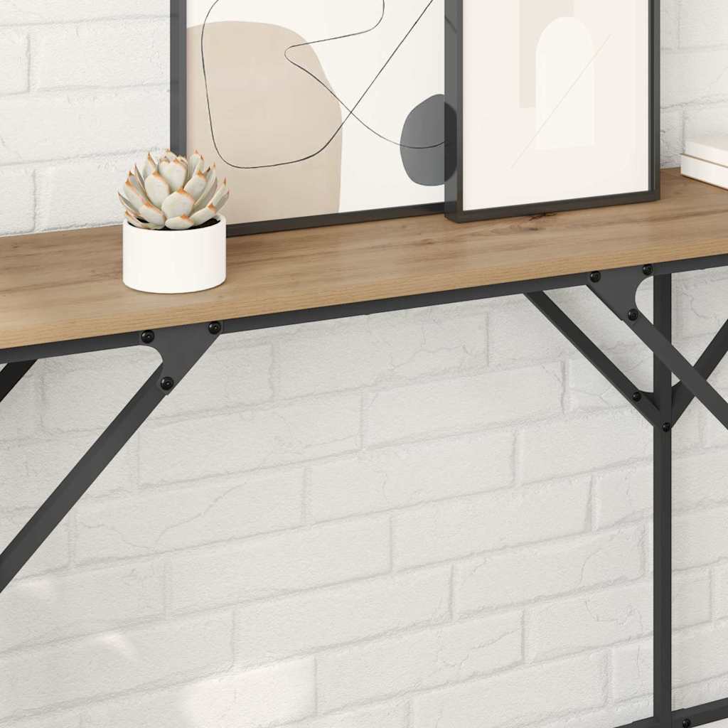 Konsolentisch Artisan-Eiche 180 x 29 x 75 cm Holzwerkstoff