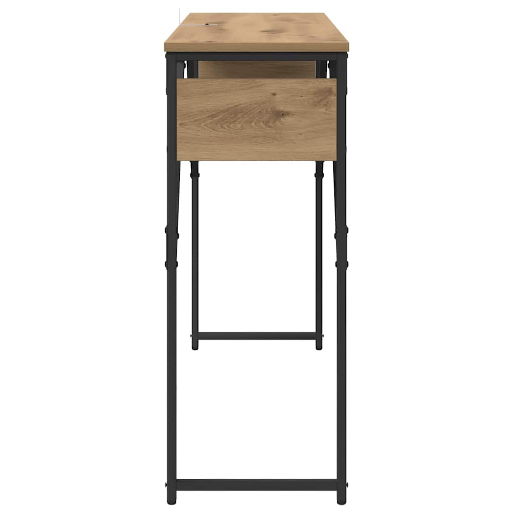 Konsolentisch Artisan-Eiche 105x30x75cm Holzwerkstoff