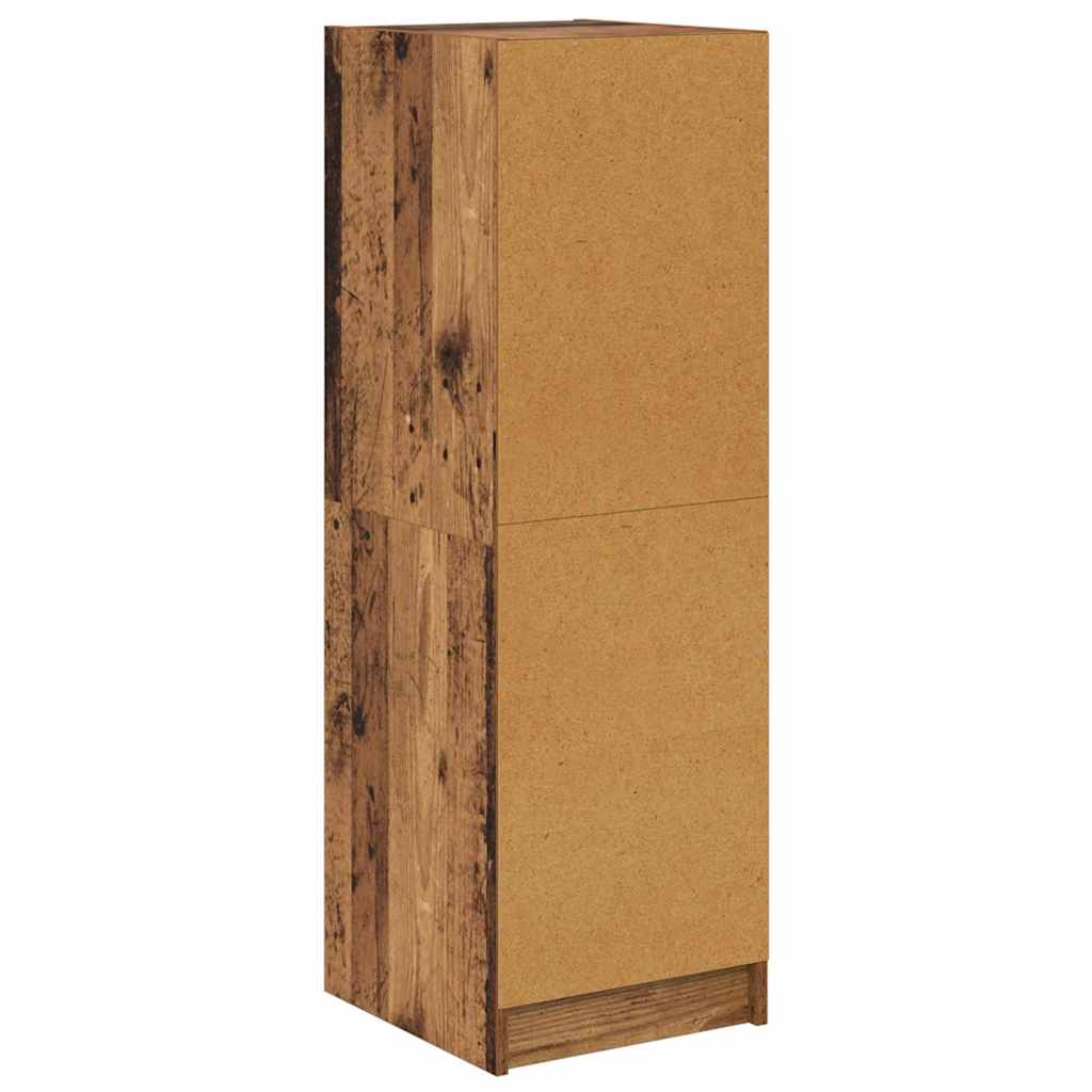 Highboard Altholz 35 x 37 x 109 cm Holzwerkstoff