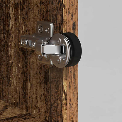 Highboard Altholz 35 x 37 x 142 cm Holzwerkstoff