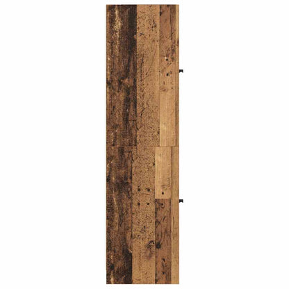 Highboard Altholz 35 x 37 x 142 cm Holzwerkstoff