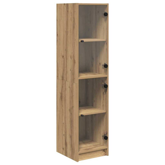 Highboard Artisan-Eiche 35 x 37 x 142 cm Holzwerkstoff