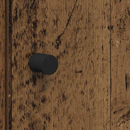 Highboard Altholz 35 x 37 x 142 cm Holzwerkstoff