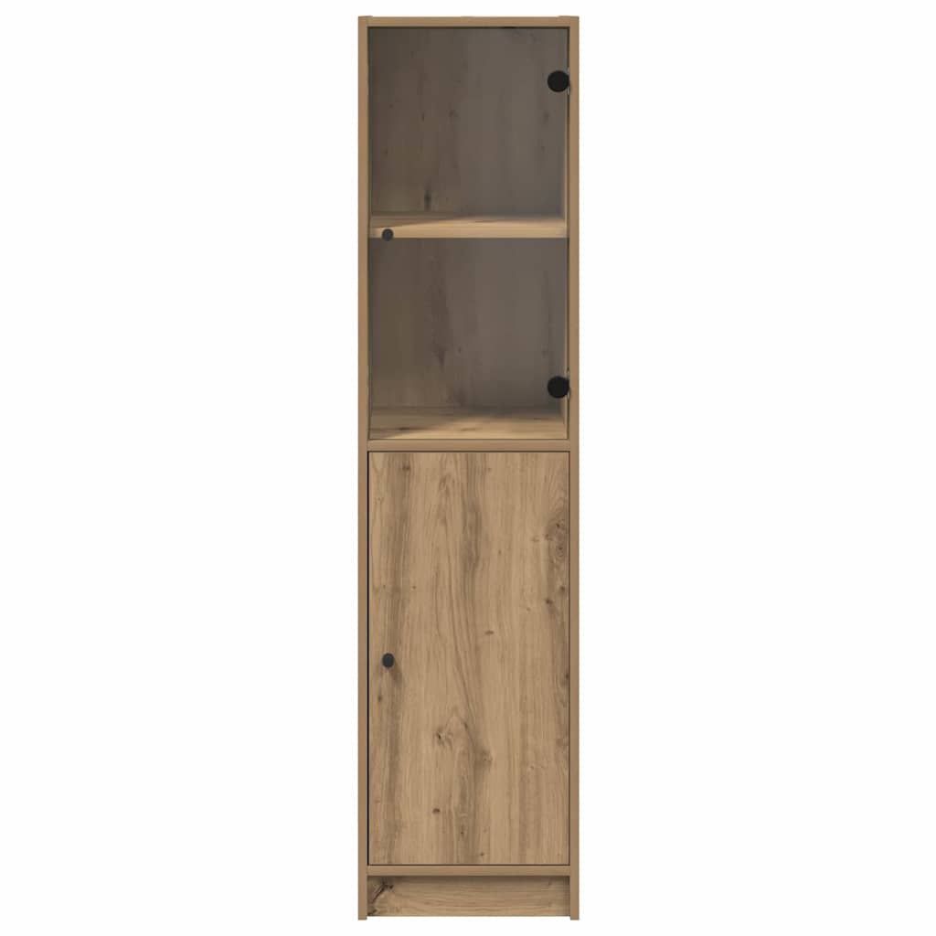 Highboard Artisan-Eiche 35 x 37 x 142 cm Holzwerkstoff