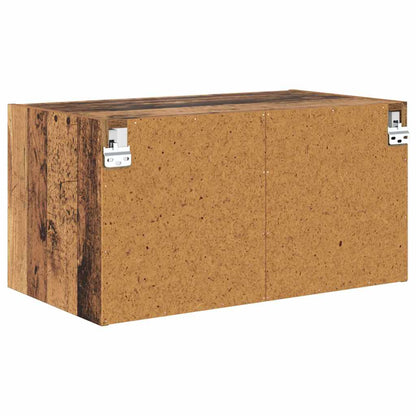 Wandschrank Wandmontiert Altholz 68 x 37 x 35 cm Holzwerkstoff