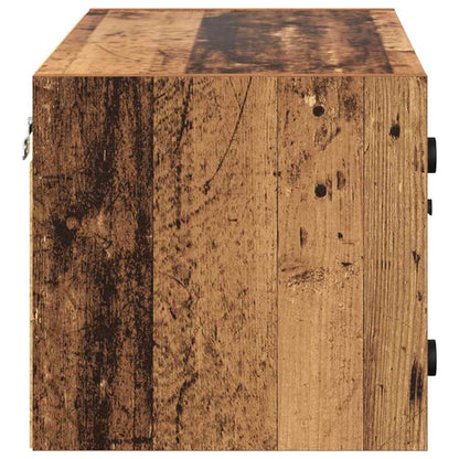 Wandschrank Wandmontiert Altholz 68 x 37 x 35 cm Holzwerkstoff