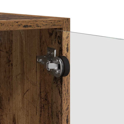 Wandschränke 2 pcs Altholz 68 x 37 x 35 cm Holzwerkstoff