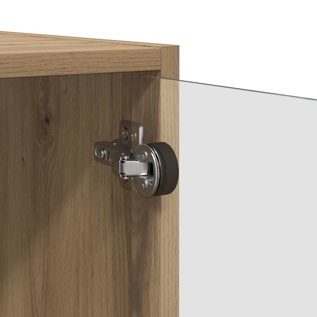 Wandschrank Artisan-Eiche 68 x 37 x 35 cm Holzwerkstoff